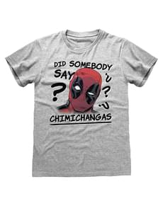 T-shirt de Deadpool cinzenta para homem - Marvel