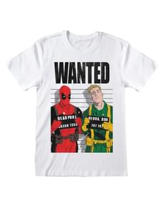 T-shirt de Deadpool wanted para homem - Marvel
