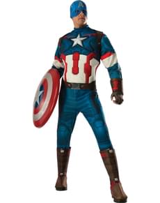 Adult's Deluxe Captain America Avengers: Age of Ultron Costume