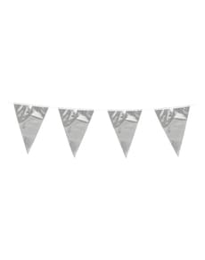 Bunting гірлянди зі срібла (3 м)