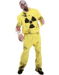 Costum de zombie nuclear pentru bărbat