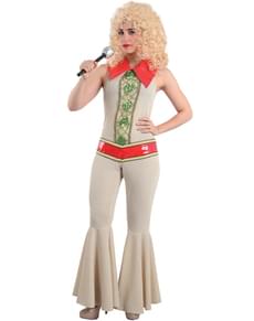 Costume da cantante degli ABBA da donna