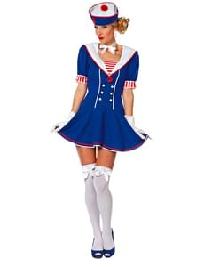 Fato de marinheiro para mulher