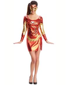 Rescue Kostüm für Damen - Iron Man