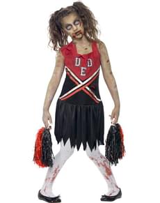 Zombie Cheerleader costume for a girl