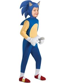 Fato de Sonic deluxe para menino
