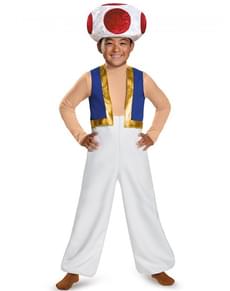 AOOWU Costume Mario Bambino, Costume Videogiochi Bambini con