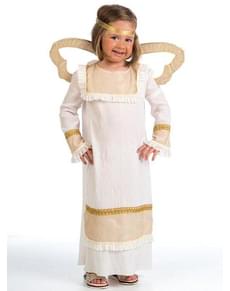 Fato de anjo dourado para menina