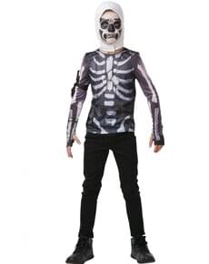 Tričko pro teenagery Fortnite Skull Trooper