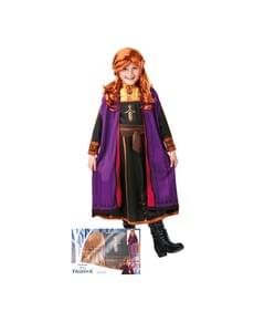 Anna Frost Kostume Sæt til Piger - Frost 2