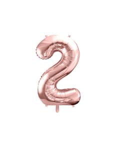 "2" Фольга из розового золота (86 см)