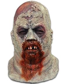 Decayed bleeding zombie mask for adults
