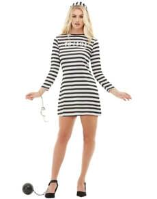 Fange plus size kostyme til dame