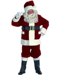 Fato de Pai Natal prestige para homem