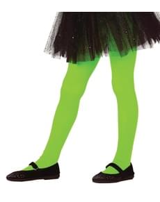 Kinderen groene panty