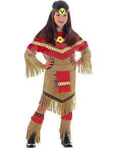 Indianerkostume til piger