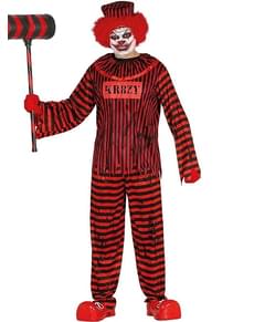Déguisement clown récidiviste adulte