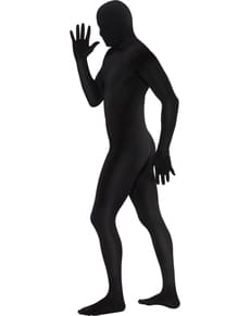 Hitam pakaian Second Skin Plus Saiz