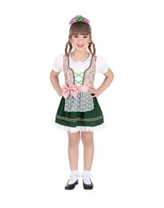 Disfraz de bávara Oktoberfest para niña