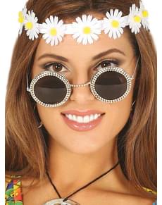 Hippie diamant briller for dame