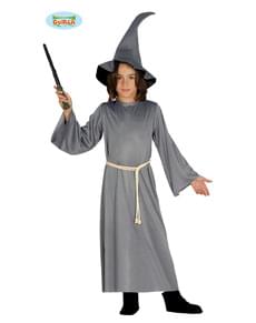 Grå Troldmand Kostume til drenge