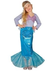 Girl's Sea Mermaid Costume