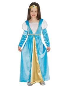 Mittelalterliche Prinzessin Kostüm für Mädchen Classic