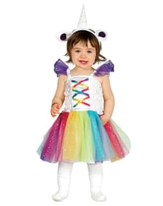 Baby's Multi-coloured Unicorn Costume