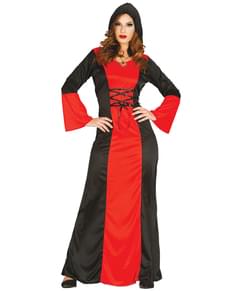 Woman's Medieval Vampiress Costume