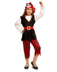 Piratkostume til piger