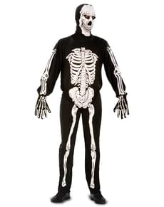 Costume da scheletro mostruoso per uomo