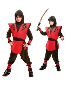 Costum de ninja kombat pentru băiat