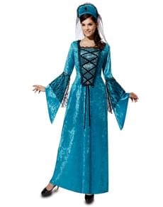 Costume da principessa medievale per donna
