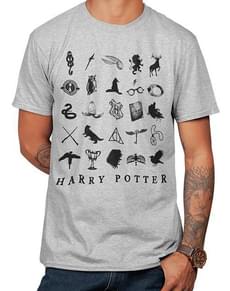プリントハリー・ポッターTシャツ