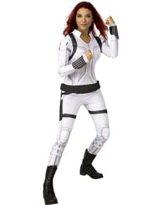 White Black Widow Costume for Women