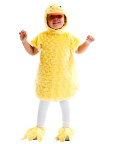 Disfraz de pollito adorable de peluche infantil