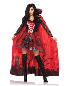 Disfraz de vampiresa seductora para mujer