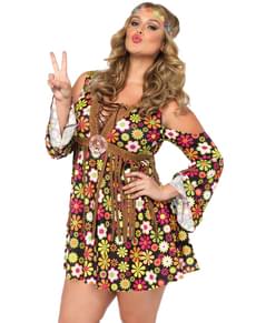 Verleidelijke hippie kostuum voor vrouwen