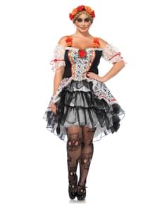 גודל פלוס האישה Catrina תלבושות