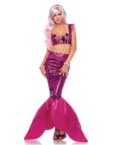 Disfraz de sirena Malibú para mujer