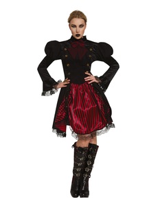 Deluxe Steampunk costume for women. Express delivery