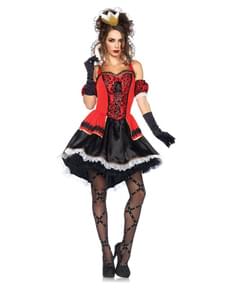 Costum regina de inimi pentru femeie