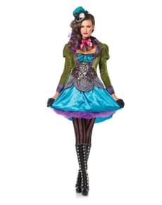 Fun Shack Costume Cappellaio Matto Donna, Cappellaio Matto Costume Donna,  Costume Carnevale Donna Cappellaio Matto, Vestito Carnevale Donna  Cappellaio Matto, Vestito Cappellaio Matto Donna L : : Moda