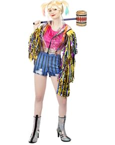 Fato de Harley Quinn com franjas - Birds of Prey