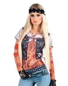 Shirt sexy motorrijder voor vrouwen