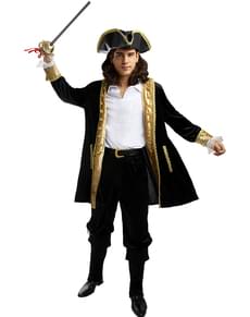 Costume da pirata deluxe da uomo - Collezione coloniale