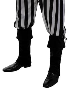 Svartir sjóræningjaskór