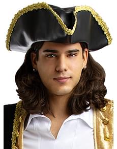 Cappello tricorno nero