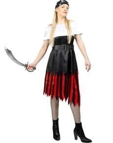 Costume da pirata da donna - Collezione bucaniere