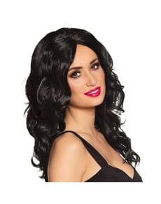 Peruca de estrela do cinema para mulher